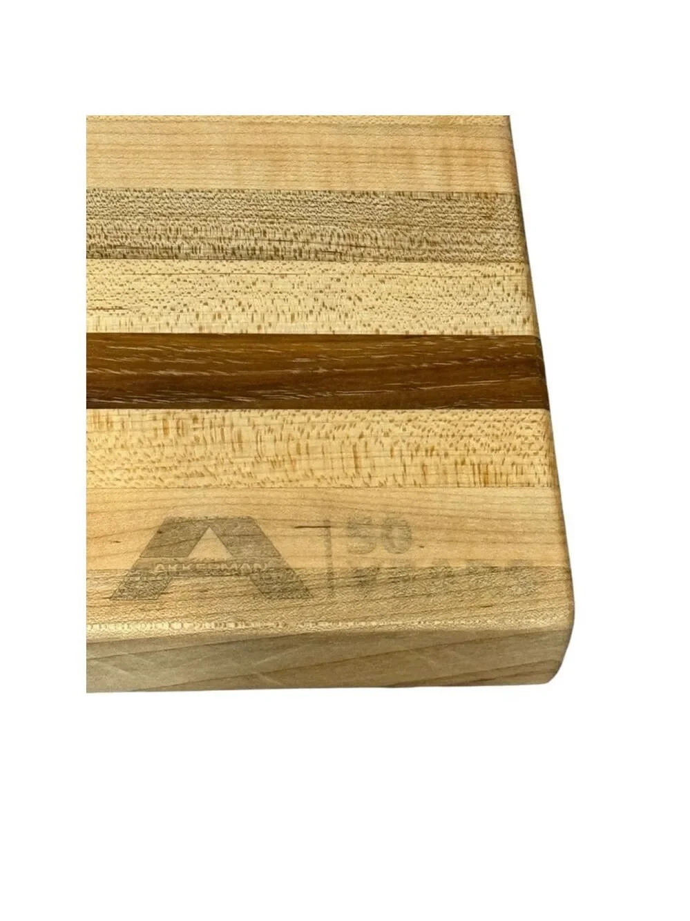 Bigelow Build Design Wood Cutting Board Beige Brown 18x9 NEW